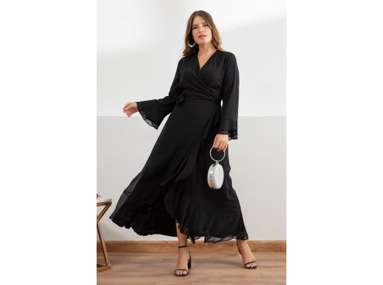 Aline Büyük Beden Elbise