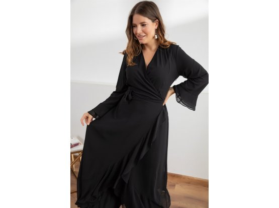 Aline Büyük Beden Elbise