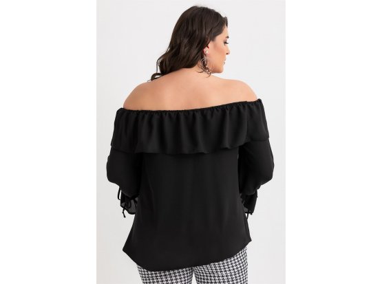 Demetria Büyük Beden Bluz