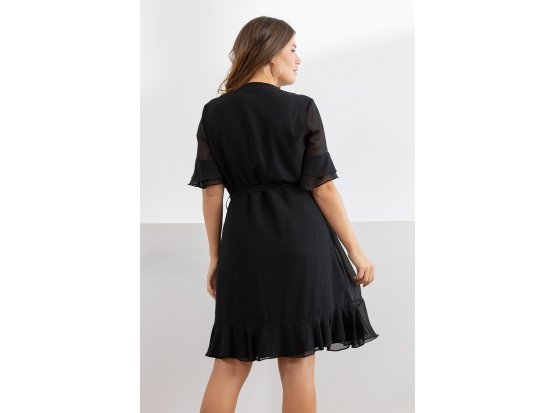 Lianna Büyük Beden Elbise