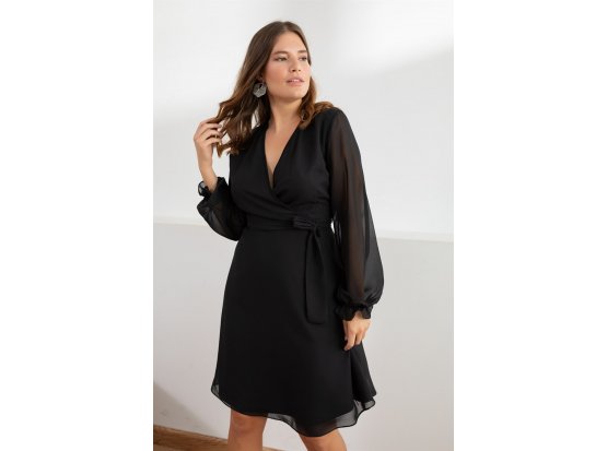 Misty Anvelop Büyük Beden Elbise