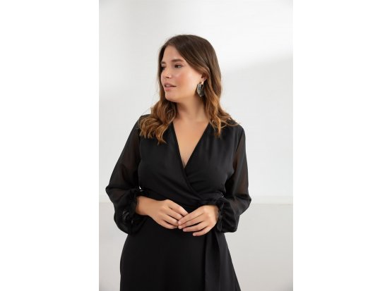 Misty Anvelop Büyük Beden Elbise